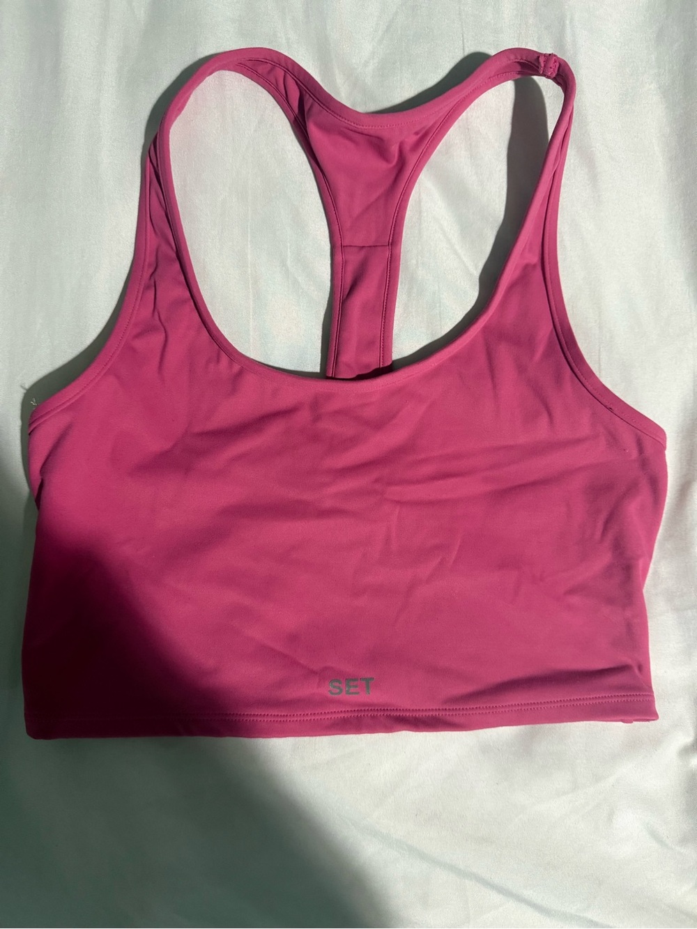 Women's Racerback Sports Bra SET active- Pink